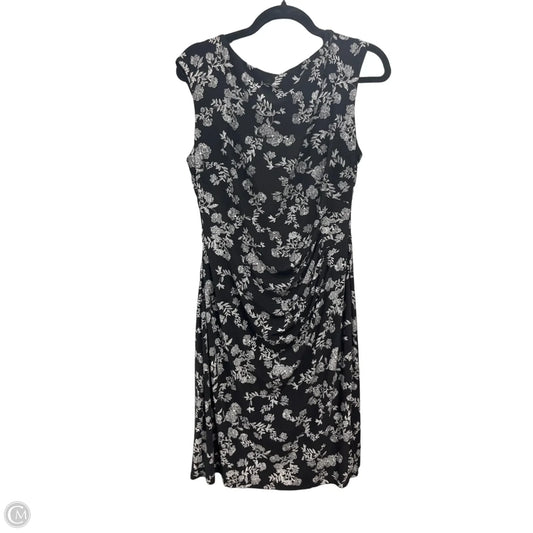 Dress Work By Ralph Lauren Black Label In Black & White, Size: 14