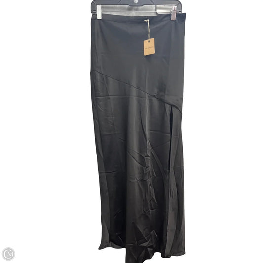 Skirt Maxi By Blu Pepper In Black, Size: M