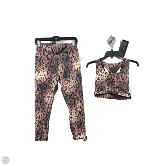 Athletic Pants 2pc By Fabletics In Brown, Size: M