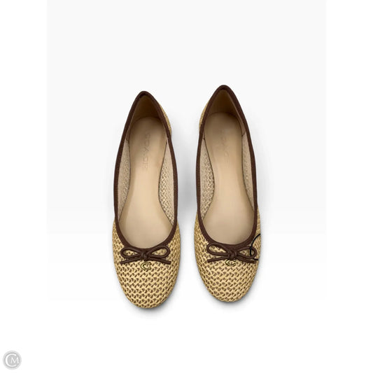 Shoes Designer By Coach In Tan, Size: 7