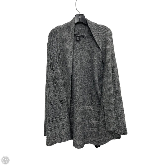 Sweater Cardigan By 89th And Madison In Grey, Size: 1x