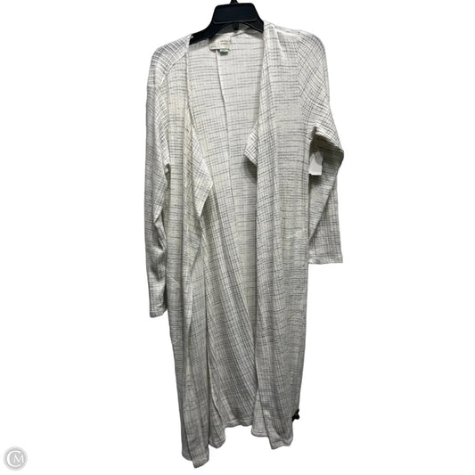 Cardigan By Saturday/sunday In Grey & White, Size: Xl