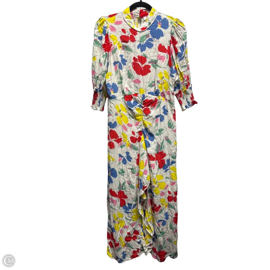 Dress Casual Maxi By Target-designer In White & Yellow, Size: 8