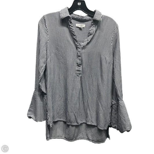 Top Long Sleeve By Beachlunchlounge In Blue, Size: S