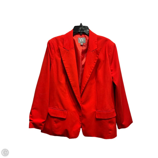 Blazer By Worthington In Red, Size: Xxl