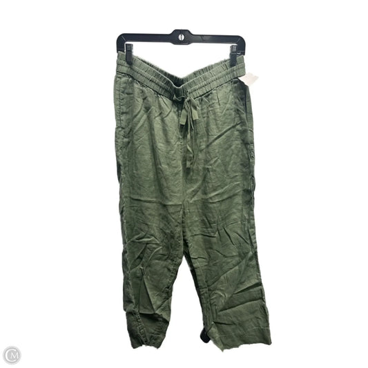 Pants Linen By J. Crew In Green, Size: M