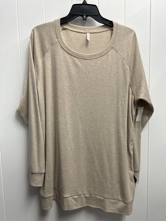 Top Long Sleeve Basic By TAOHUADAO  Size: 2x