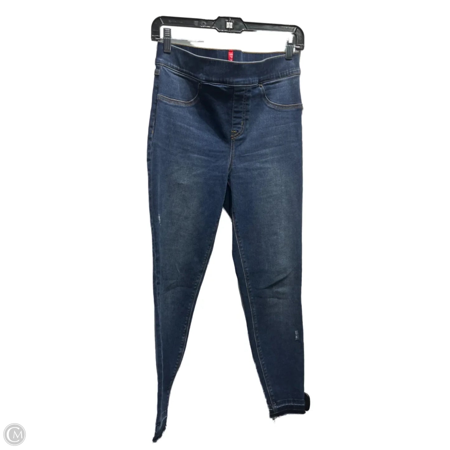 Jeans Skinny By Spanx In Blue Denim, Size: M