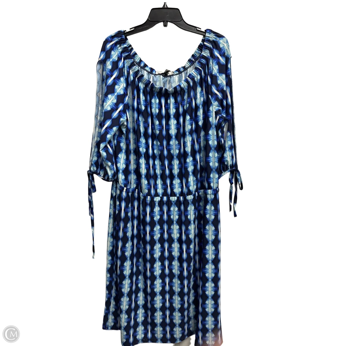 Dress Casual Short By Ashley Stewart In Blue, Size: 22