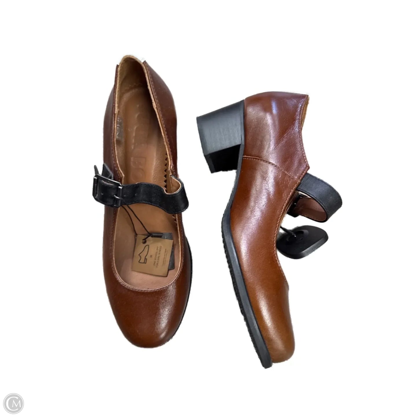 Shoes Heels Block By JULIA BO In Brown, Size: 6