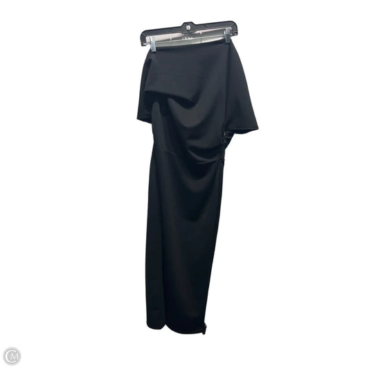 Dress Party Midi By Asos In Black, Size: 8