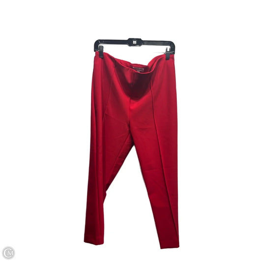 Capris By maison damelie In Red, Size: 14