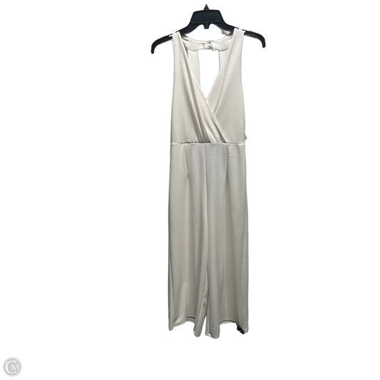 Jumpsuit By See You Monday In White, Size: Xl
