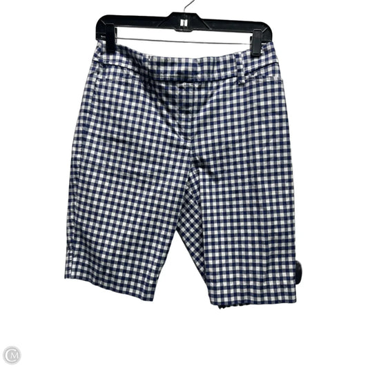 Shorts By Talbots In Blue & White, Size: 2