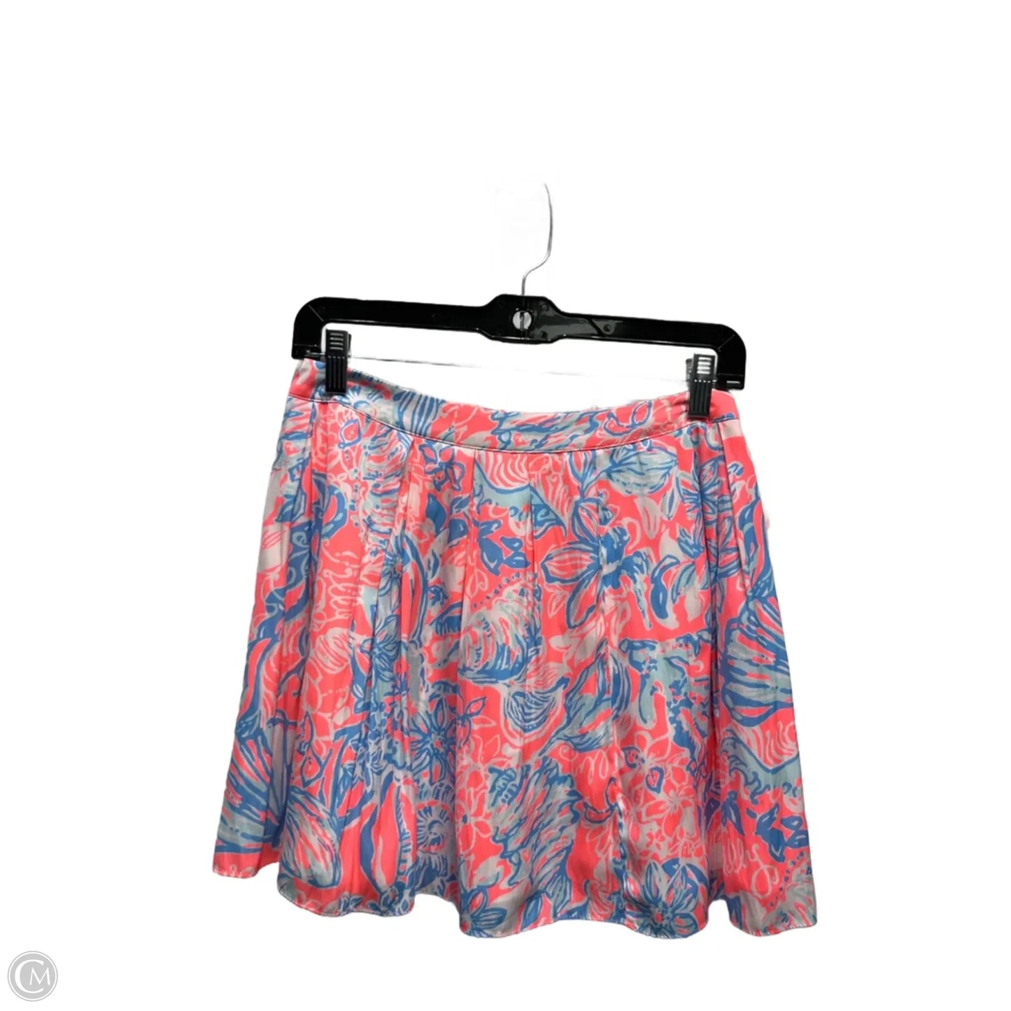 Skirt Designer By Lilly Pulitzer In Blue & Orange, Size: 0