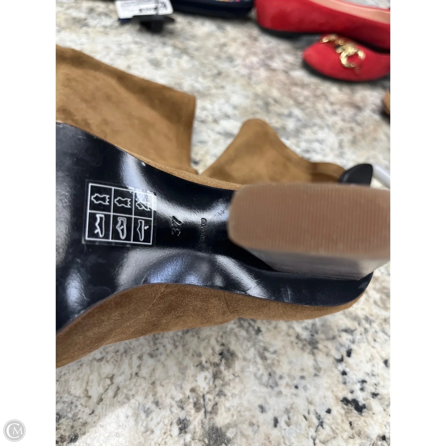 Boots Luxury Designer By Alexander Wang In Tan, Size: 7