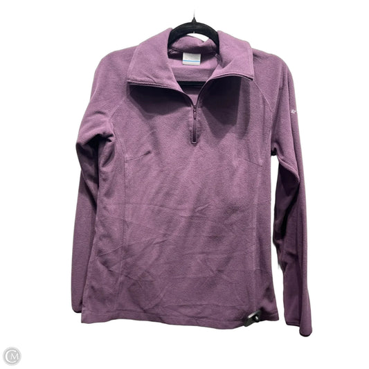 Sweatshirt Collar By Columbia In Purple, Size: M
