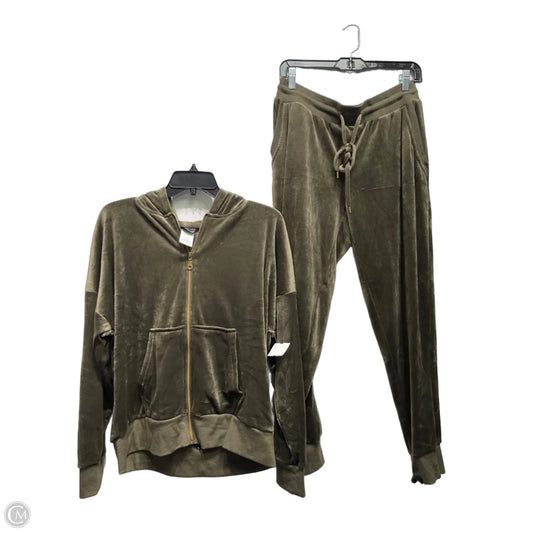 Pants Set 2pc By Felina In Green, Size: L