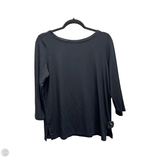 Top Long Sleeve By Tommy Bahama In Black, Size: S
