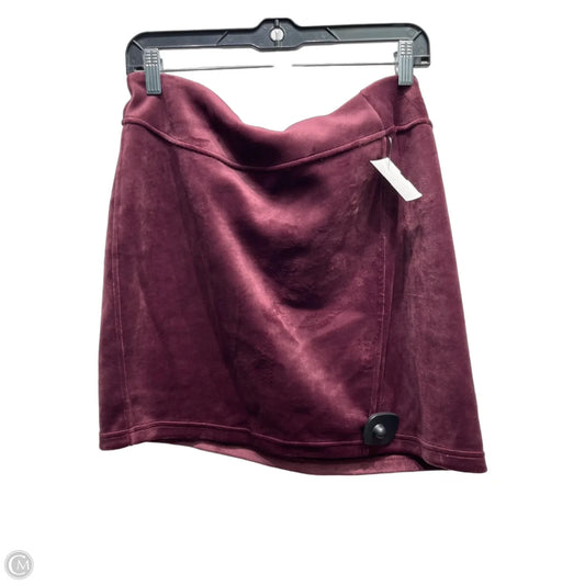 Skirt Mini & Short By Lululemon In Maroon, Size: L