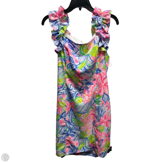Dress Designer By Lilly Pulitzer In Blue & Pink, Size: 10