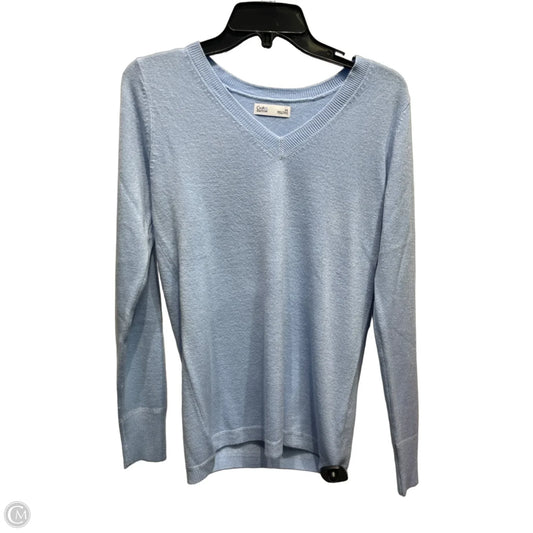 Sweater By Croft And Barrow In Blue, Size: Xs