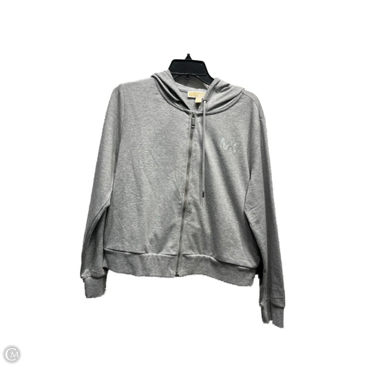 Sweater Designer By Michael Kors In Grey, Size: L