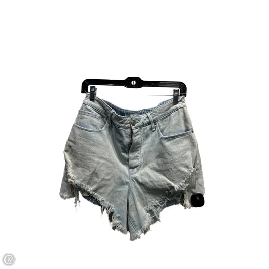 Shorts By Good American In Blue Denim, Size: 8