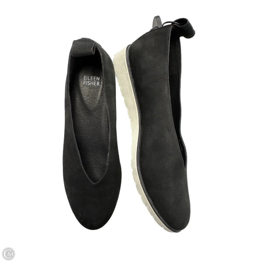 Shoes Flats By Eileen Fisher In Black, Size: 7.5