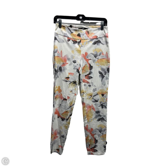 Pants Leggings By UP! In Orange & Yellow, Size: 6