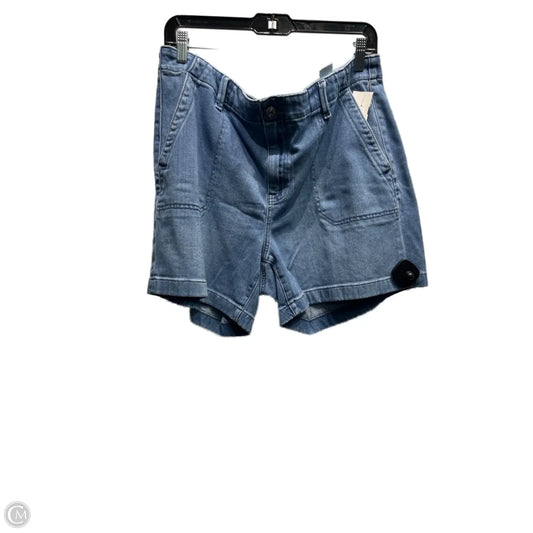 Shorts By Chicos In Blue Denim, Size: 16