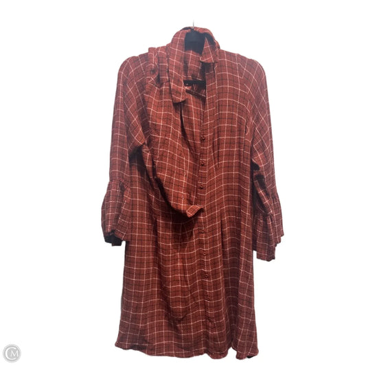 Dress Casual Short By Torrid In Brown, Size: 1x