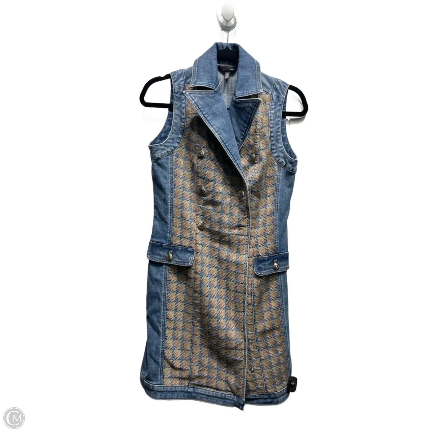 Dress Work By White House Black Market In Blue Denim, Size: 6