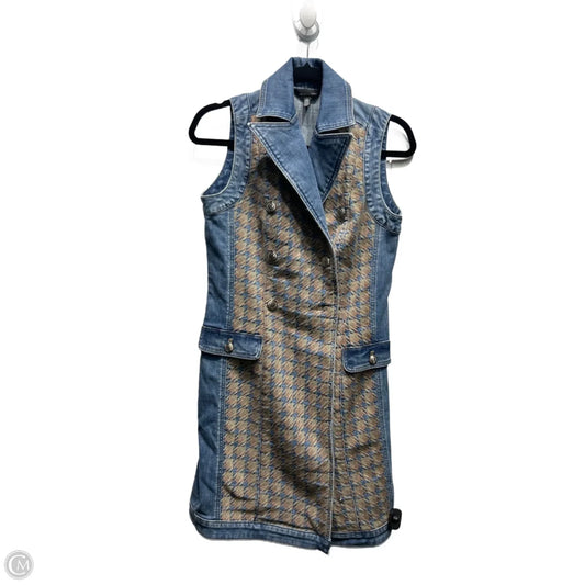 Dress Work By White House Black Market In Blue Denim, Size: 6