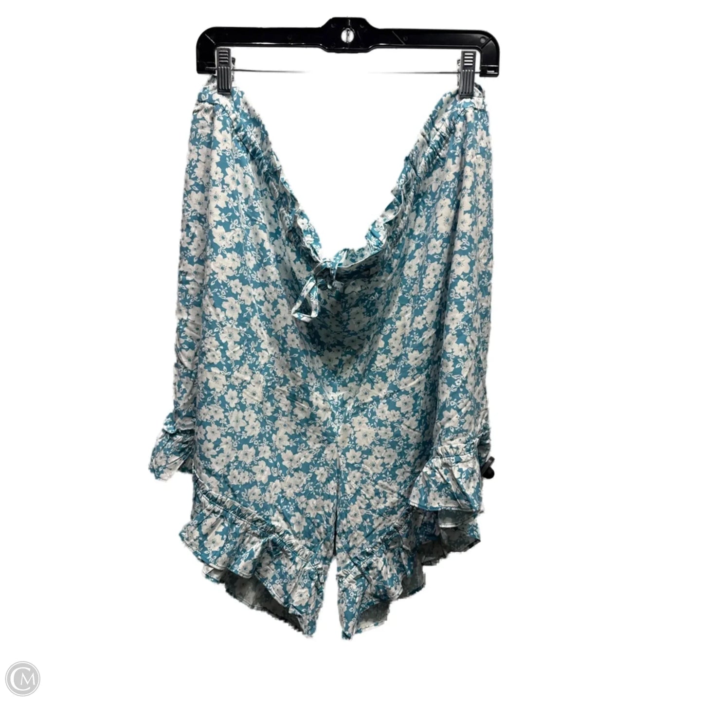 Shorts By CANDICE CAMERON BURE -  In Blue & White, Size: 3x