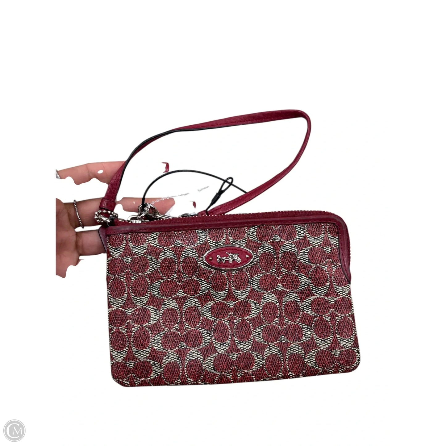 Wristlet Designer By Coach, Size: Small