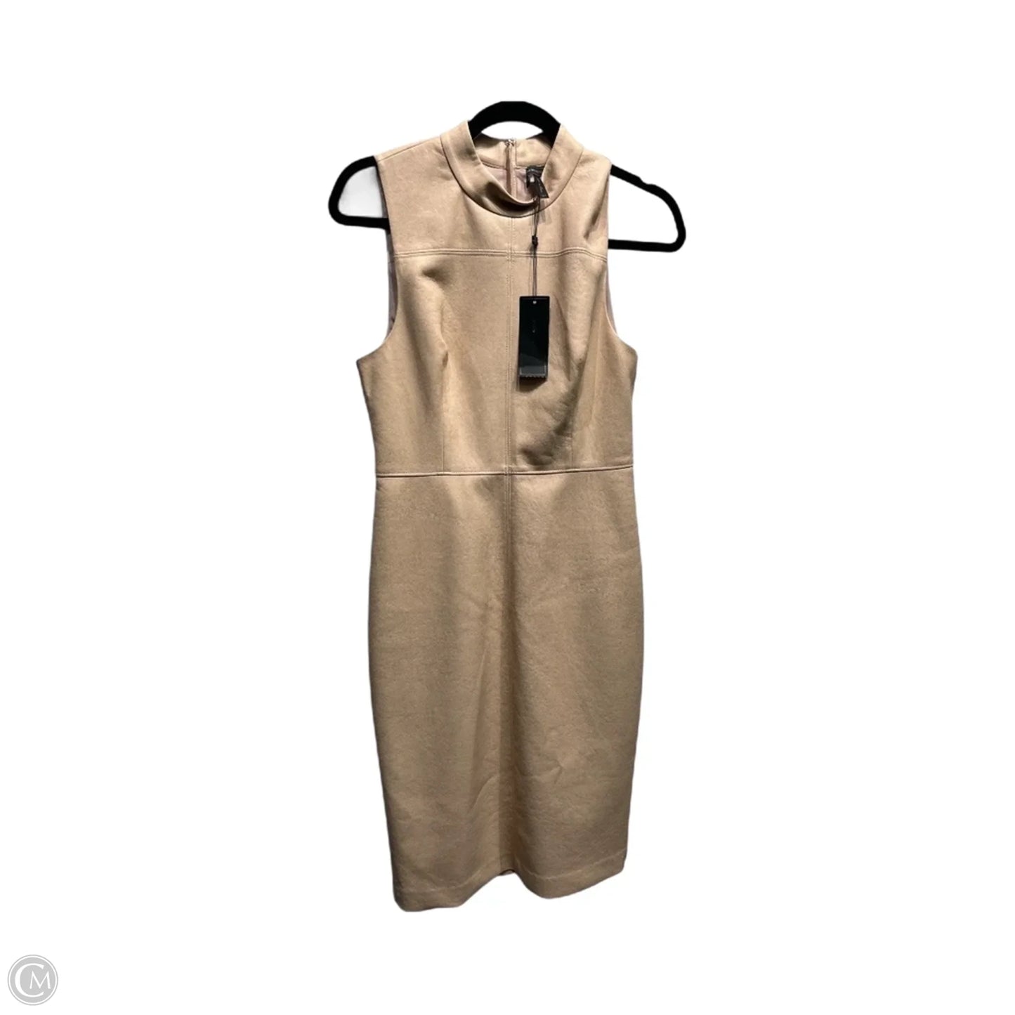 Dress Work By Bcbgmaxazria In Tan, Size: 4