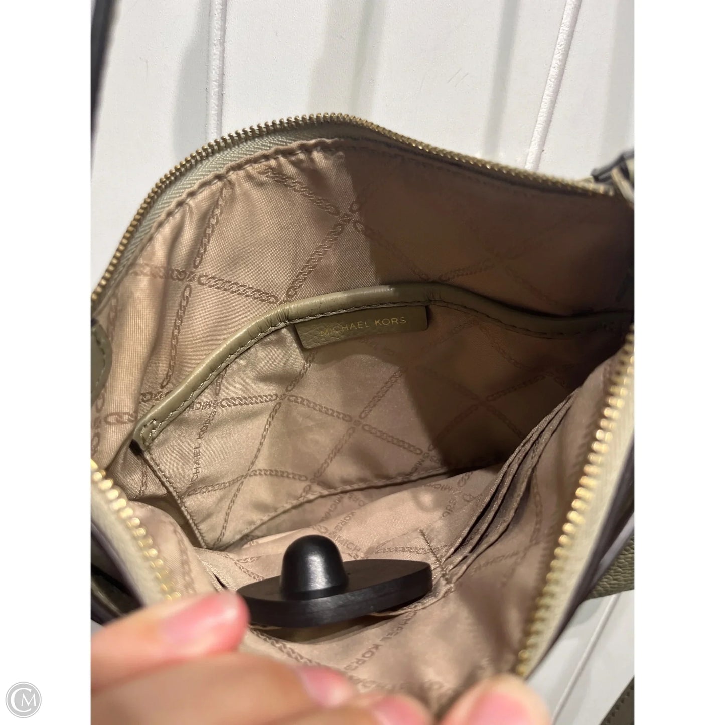 Crossbody Designer By Michael Kors, Size: Medium