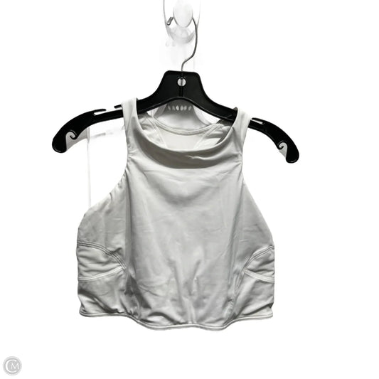 Athletic Bra By Lululemon In White, Size: 6