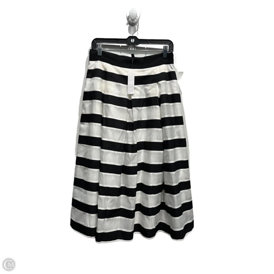 Skirt Midi By White House Black Market In Black & White, Size: 8