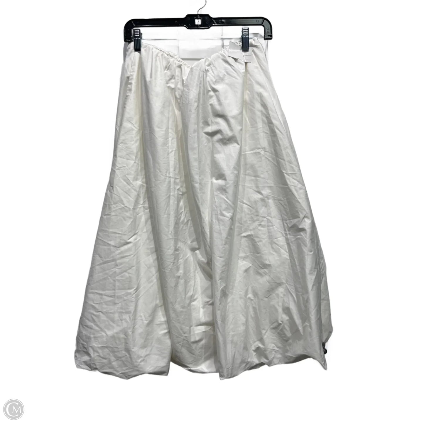 Skirt Maxi By Zara In White, Size: M