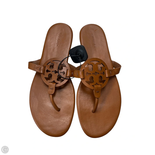 Sandals Designer By Tory Burch In Brown, Size: 12