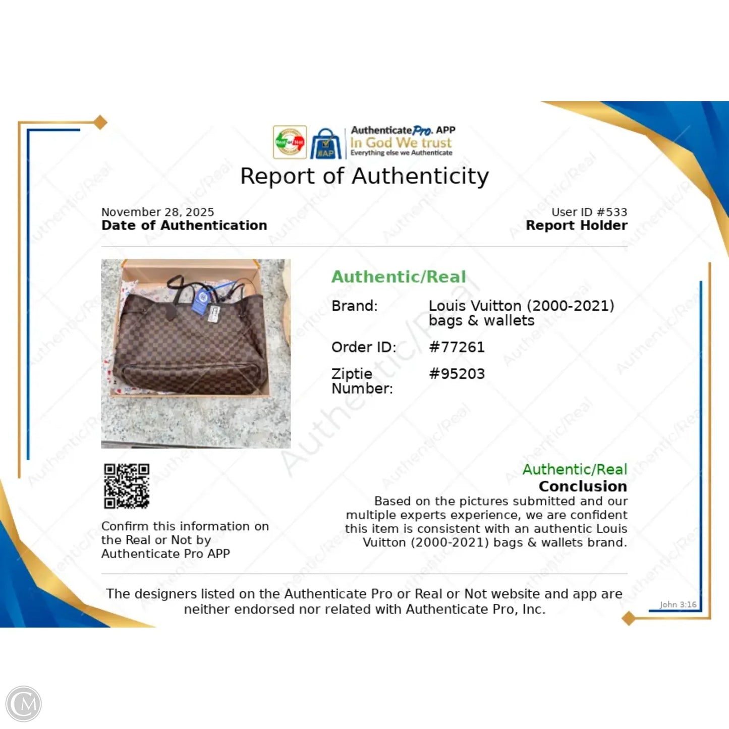 Handbag Luxury Designer By Louis Vuitton, Size: Large