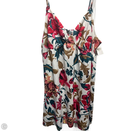 Dress Casual Short By Shein In Red & White, Size: 22