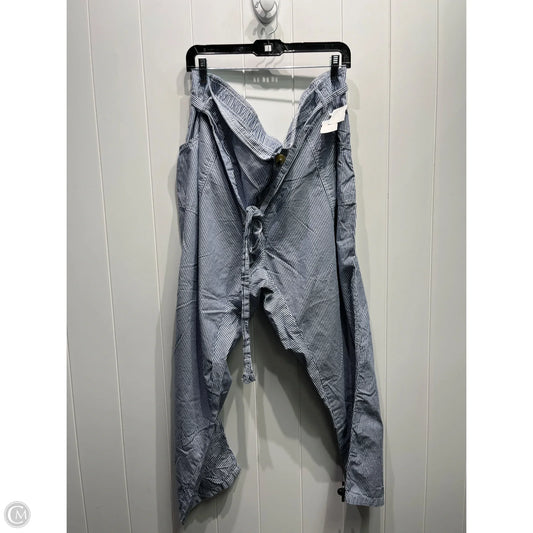 Pants Other By Liz Claiborne In Blue & White, Size: 24