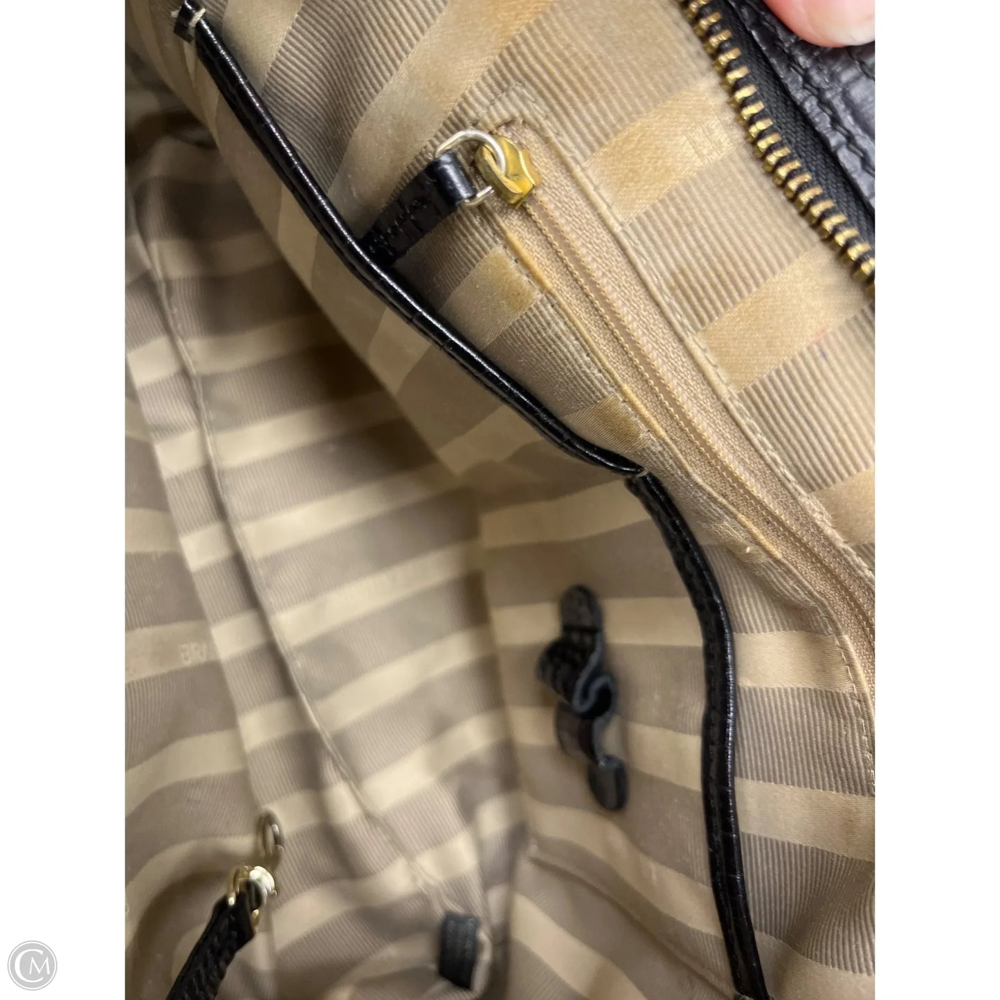 Handbag Designer By Brahmin, Size: Medium