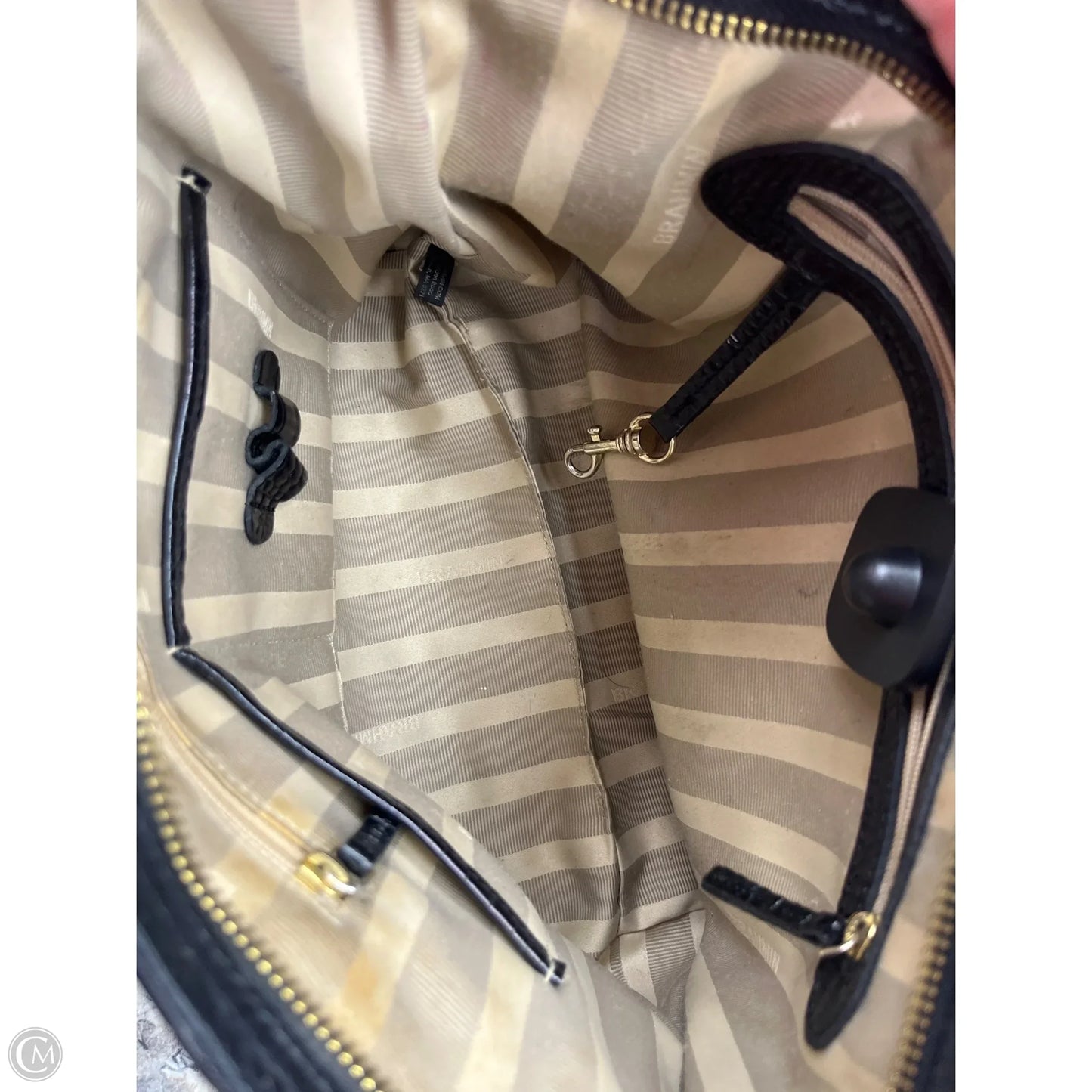 Handbag Designer By Brahmin, Size: Medium