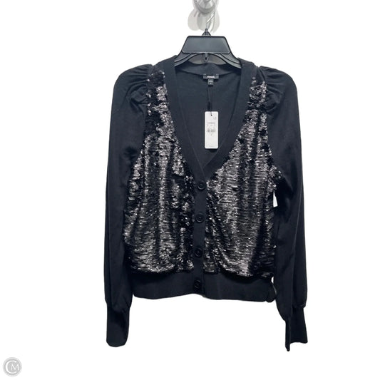 Sweater Cardigan By Express In Black, Size: M