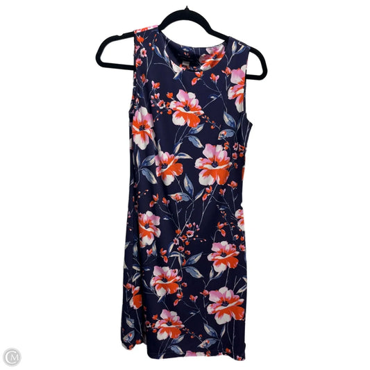 Dress Work By Tommy Hilfiger In Blue & Pink, Size: 2