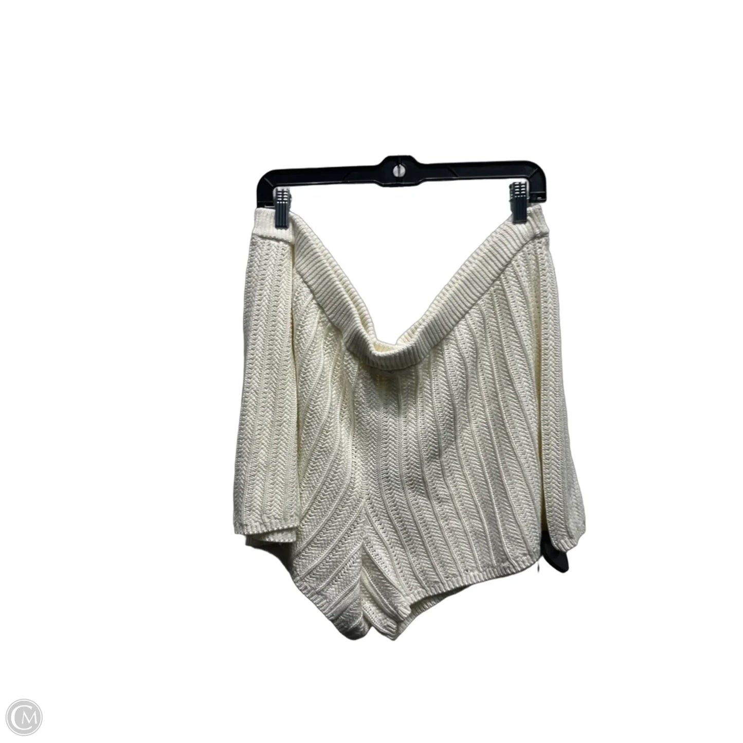 Swimwear Cover-up By H&m In Cream, Size: Xxl